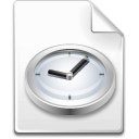 temporary, File, time, Clock Snow icon
