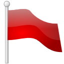 flag, red Red icon