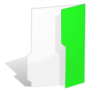 Folder, green LimeGreen icon