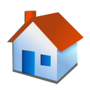 house, Home Firebrick icon