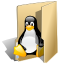 linux, Folder BurlyWood icon