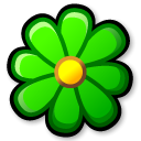 Flower, icq LimeGreen icon