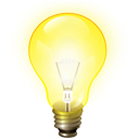 bulb, light, Idea, jabber, Brainstorm Yellow icon
