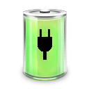 Full, Energy, Battery, power LightGreen icon