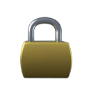 Lock DarkOliveGreen icon