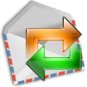 mail, send LightGray icon