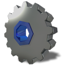 Gear, system, wheel DimGray icon