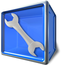 tool, config, Box RoyalBlue icon