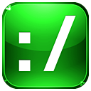 enhanced, Browsing LimeGreen icon