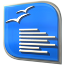 Openofficeorg-writer DodgerBlue icon