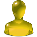 yellow, user Olive icon