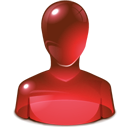 red, Guy, user Maroon icon