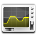 monitor, graph, Utilities, system DimGray icon