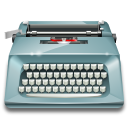 typewriter DarkGray icon