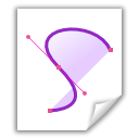 File, vector Lavender icon
