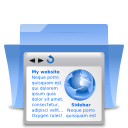 html, Folder LightSkyBlue icon