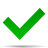 Korganizer, checkmark Green icon