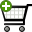 ecommerce, Cart, shopping, Add Black icon