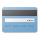 card, credit, Blue SkyBlue icon