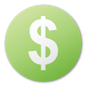 Cash, Dollar, funding, investment, Currency, Money DarkKhaki icon