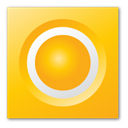 speaker, yellow Orange icon
