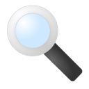 magnifying glass, Find, search, zoom Black icon