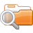 Folder, search DarkSalmon icon