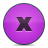 button, pink, delete MediumOrchid icon