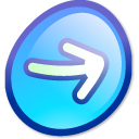 agt, Forward DeepSkyBlue icon