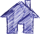 Home, house SlateBlue icon