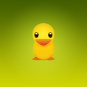 Duck, twitter, Animal Olive icon