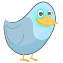 Animal, twitter, bird DimGray icon