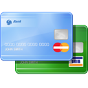 credit, payment, Credit card, card LightSkyBlue icon