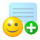 Add, Messenger PaleTurquoise icon