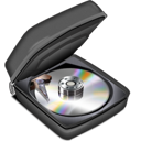 disc, Bag, harddisk DarkSlateGray icon