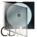 Cda, fichier DarkGray icon