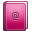 Book, contacts, Address MediumVioletRed icon