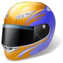 helmet, motorsport Black icon