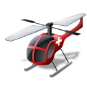 vehicle, medical, Helicopter, transportation Black icon