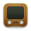 video, old, Tv, wood, television, youtube, retro, Brown DarkSlateGray icon