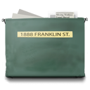 1888, franklin, street DarkSlateGray icon