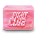 Club, fight, soap PaleVioletRed icon