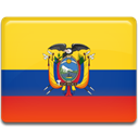 Ecuador, flag Gold icon