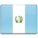 Guatemala, flag SkyBlue icon
