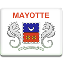 mayotte, flag Gainsboro icon