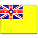 niue, flag Yellow icon