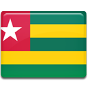 flag, Togo SeaGreen icon
