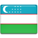 flag, Uzbekistan LightSeaGreen icon