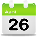 Calendar, event, date YellowGreen icon