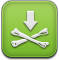 download, pirate, Installous YellowGreen icon